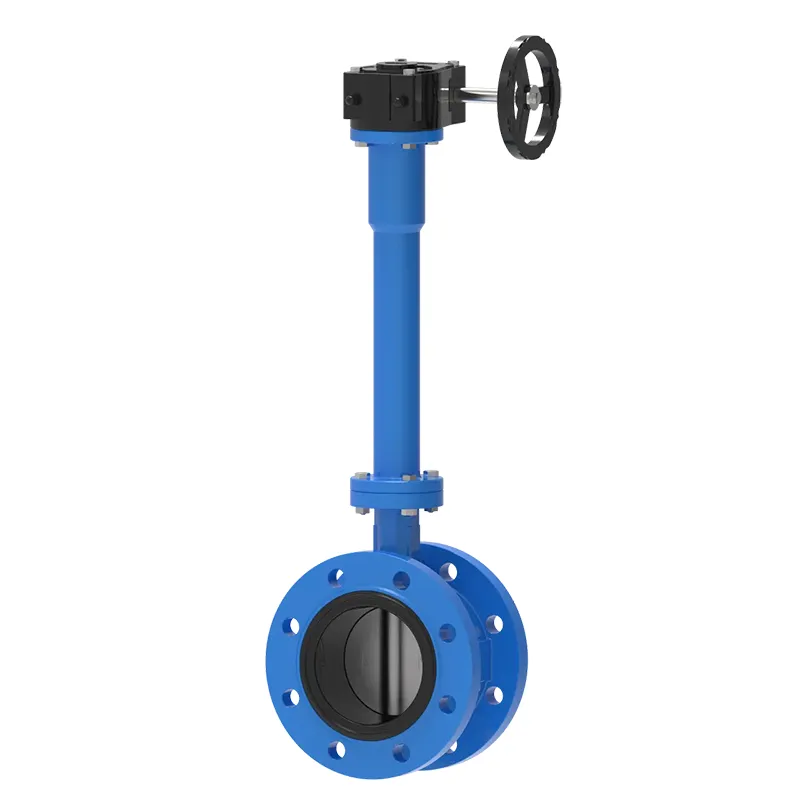 Paano Malulutas ng Extended Stem Gear Flange Butterfly Valve ang Mga Harang sa Operasyon para sa Nakabaon at Naka-insulated na Industrial Pipeline System?