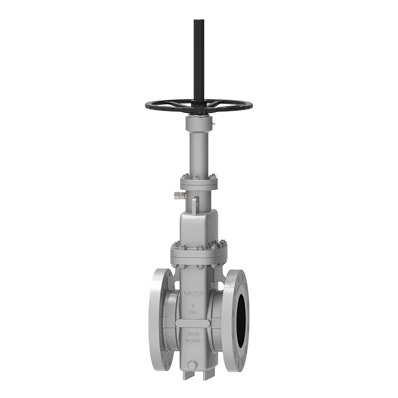 Double disc flat gate valve