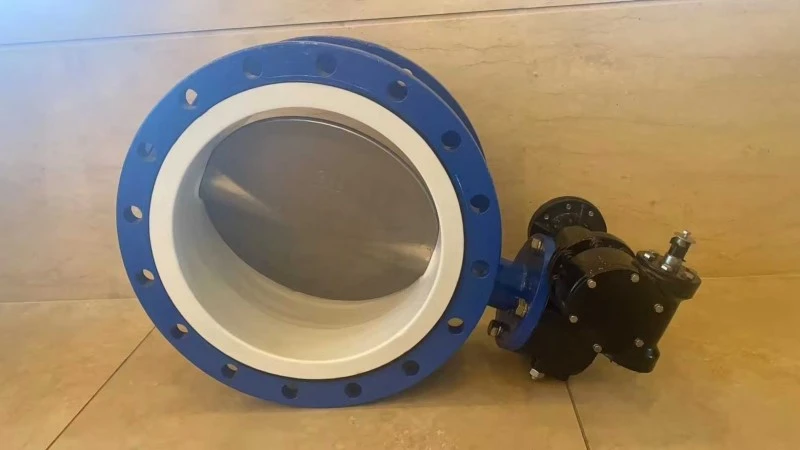 Flange Ptfe Lined Butterfly Valve Flange Ptfe Lined Butterfly Valve