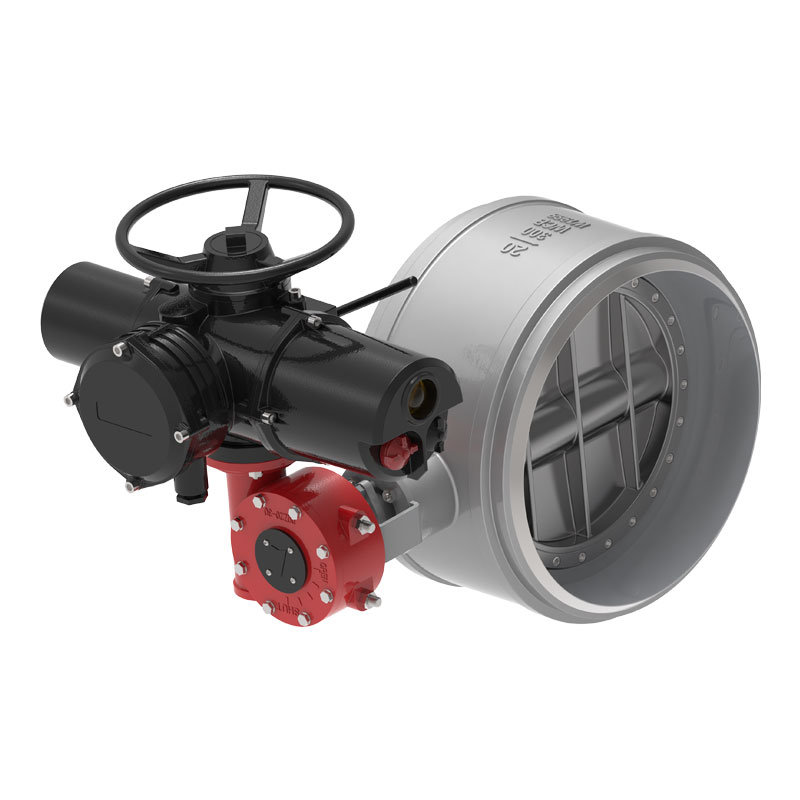 Tatlong Eccentric Hard Seal Welded Butterfly Valve